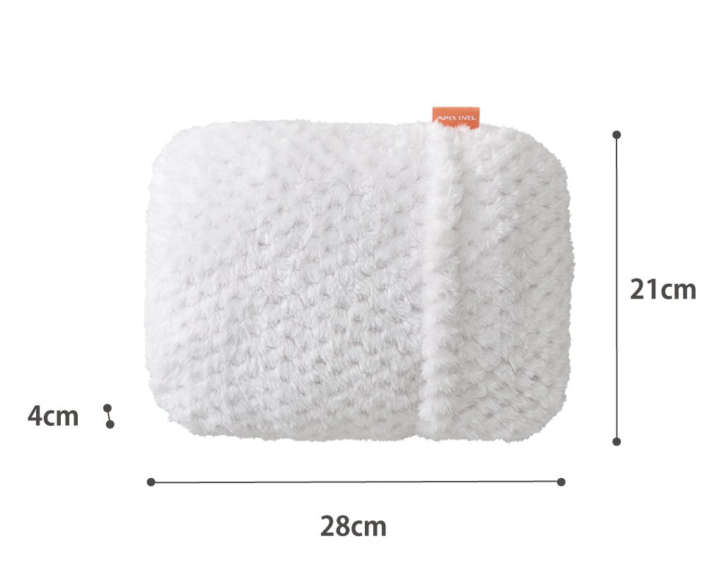 e湯たんぽ 蓄熱式 コードレス ワッフルファーカバー付き SHIZUKU AEY