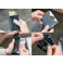 EXENTRI エキセントリ マルチウォレット スキミング防止 RFIDブロック【ミニマル財布 三つ折り財布 本革 ミニウォレット カード入れ 定期入れ コインケース 小銭入れ 薄型 大容量 メンズ レディース】 カイマンオレンジ
