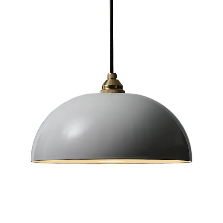 レモ ランプシェード 無地 富士ホーロー 31cm ホワイト 天井照明,直付け,引っ掛けシーリング,エナメル,琺瑯,コード調節