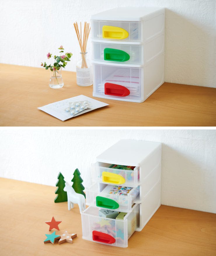 おくすりケース 3段 MINING103 ISETO I-599 伊勢藤 イセトー【お薬