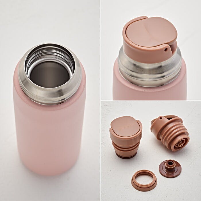 キューブ マグボトル コップ付き 380ml 真空断熱 MOMO concept【コップ