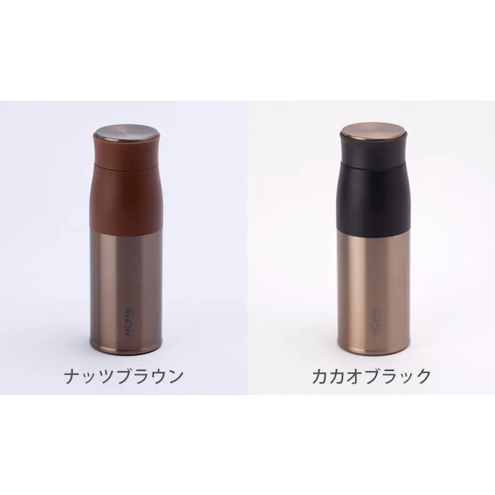 ルピナス タンブラー 400ml モモコンセプト 真空断熱 保温 保冷 MOMO concept 百麦【水筒 マグボトル 魔法瓶 真空二重構造 ステンレスボトル 直飲み ランチグッズ ピンクゴールド】 ピンクムース