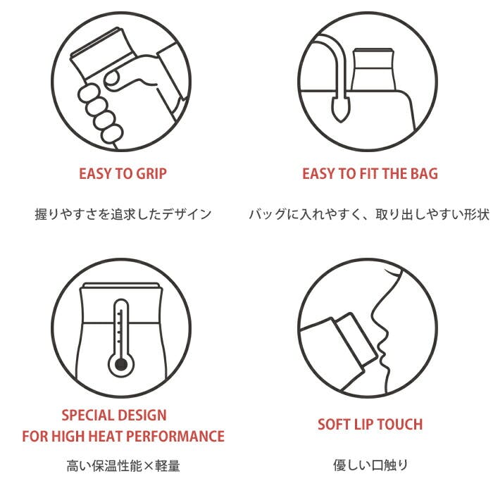 ルピナス タンブラー 400ml モモコンセプト 真空断熱 保温 保冷 MOMO
