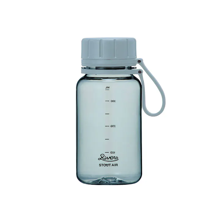 リバーズ スタウト エア 400E RIVERS【水筒 ウォーターボトル ドリンクボトル マグボトル 400ml 軽量ボトル 目盛付き スポーツ アウトドア】 カデットブルー