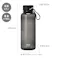 リバーズ スタウト エア 1000E RIVERS【水筒 ウォーターボトル ドリンクボトル マグボトル 1000ml 軽量ボトル 目盛付き スポーツ アウトドア】 クリア