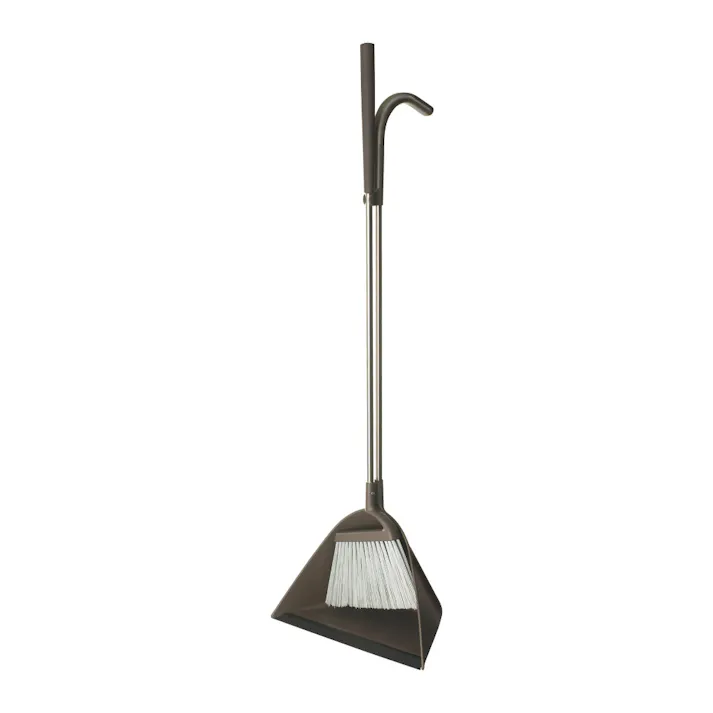 ティディ スウィープ tidy Sweep アッシュコンセプト テラモト【ほうき ちりとり セット 掃除用品 玄関 床 掃除】ブラウン