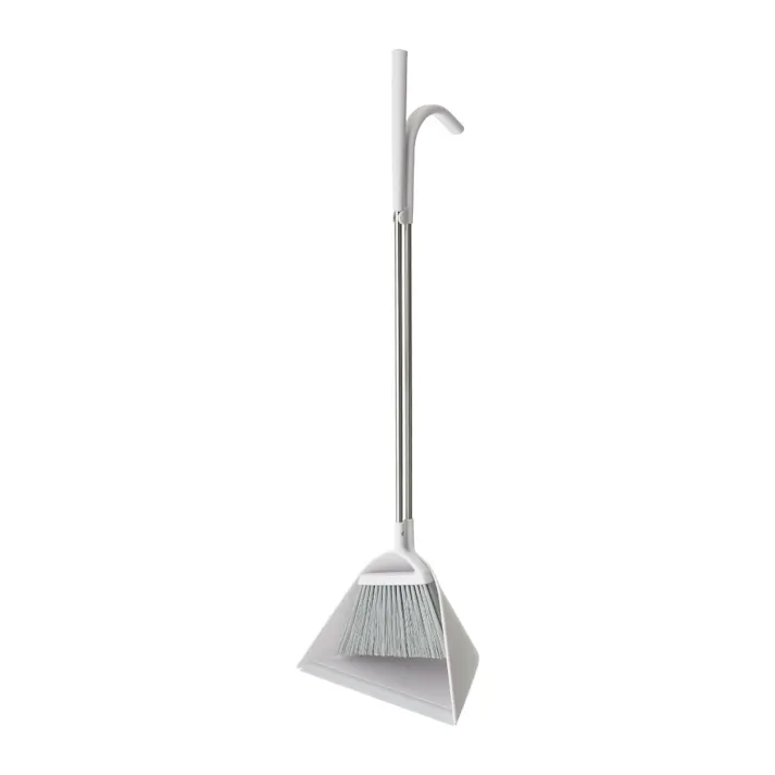 ティディ スウィープ tidy Sweep アッシュコンセプト テラモト【ほうき ちりとり セット 掃除用品 玄関 床 掃除】ホワイトグレー