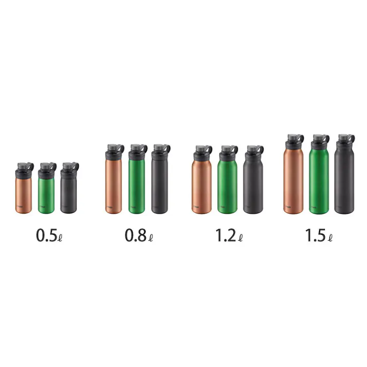 タイガー 真空断熱炭酸ボトル 0.8L 保冷専用 TIGER MTA-T080 タイガー魔法瓶【炭酸ボトル 800ml 水筒 炭酸 アルコール ビール 直飲み ステンレス】 スチール