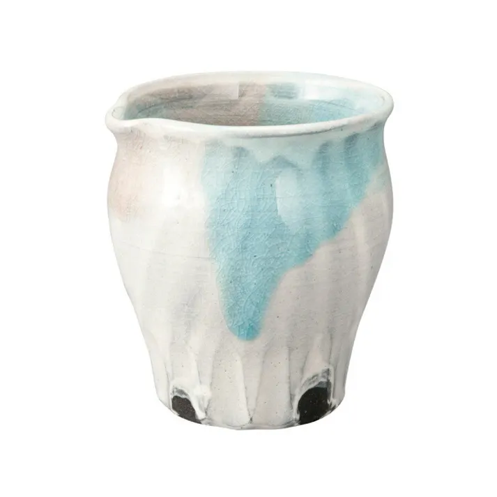 信楽焼 湖月 Kogetsu 酒器 片口 ヤマ庄陶器【和食器 注器 陶器 冷酒器 日本製 信楽】