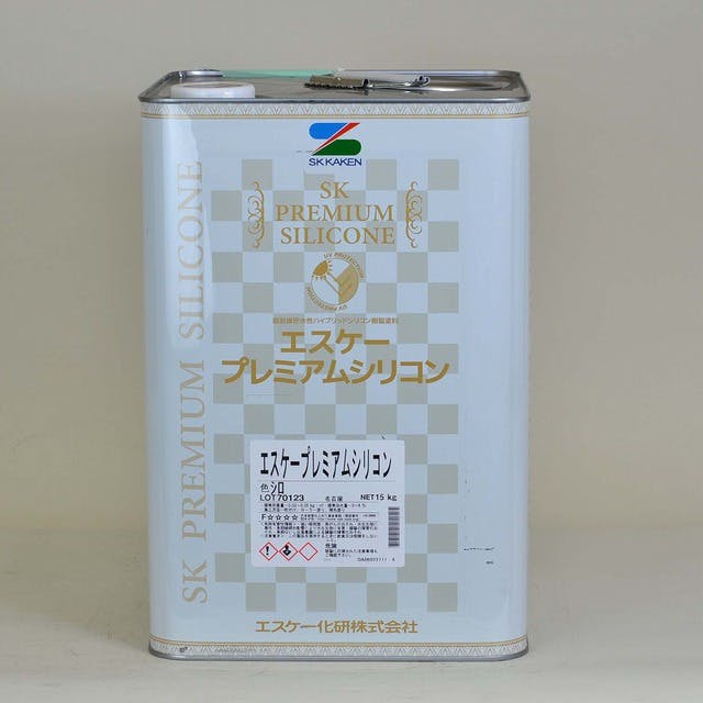 エスケー化研 プレミアムシリコン SR-428 艶消 15Kg | ペンキ（塗料）・塗装用品 通販 | ホームセンターのカインズ