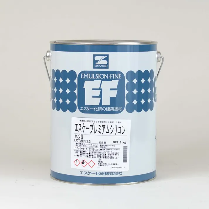エスケー化研 プレミアムシリコン SR-402 艶有 4Kg 外壁 油性