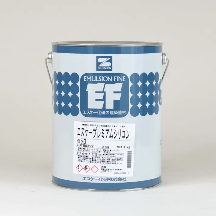 エスケー化研 プレミアムシリコン SR-169 艶消 4Kg 外壁 油性