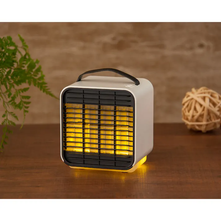 充電式卓上冷風扇 H40096/H40097 ADIR アディール【卓上扇風機 コードレス 充電式 ポータブル デスクファン 卓上ファン】 ホワイト