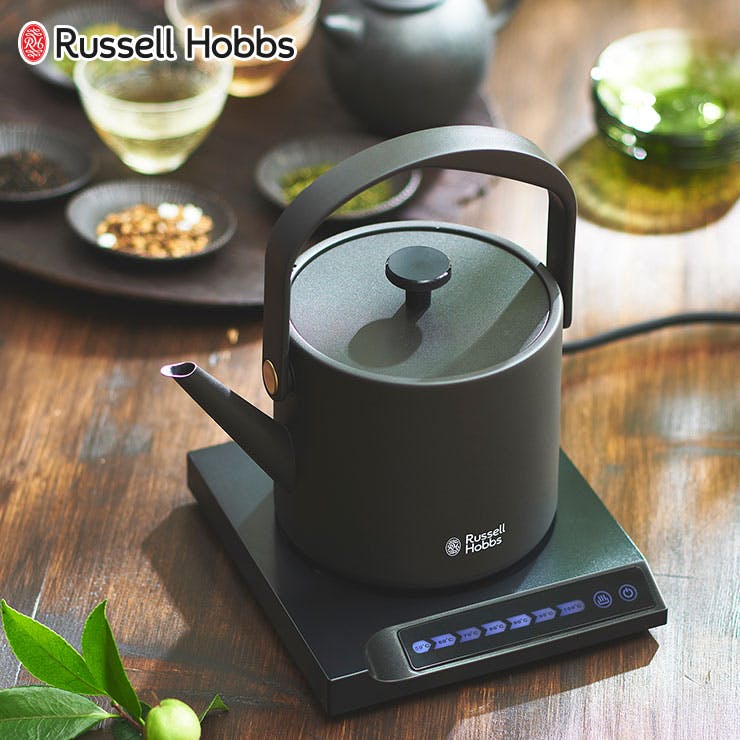 ラッセルホブス Tケトル 電気ケトル 温度調節 保温機能付き 0.6L 7106JP-WH 7106JP-BK Russell Hobbs 【 温度調節電気ケトル ドリップ コーヒー ケトル 電気 紅茶 お茶 600ml 湯沸かしポット キッチン家電】ブラック | キッチン家電 |  ホームセンター通販【カインズ】