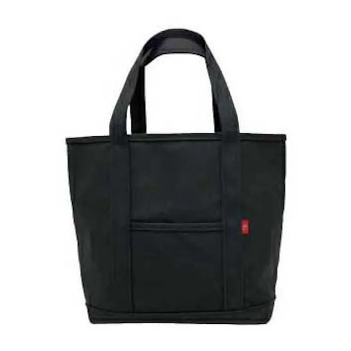 afugi オウギ 帆布 トートバッグ Lサイズ 28L 倉敷帆布 TAKEYARI【キャンバス バッグ 大きめ 肩掛け 6号帆布】 ブラック