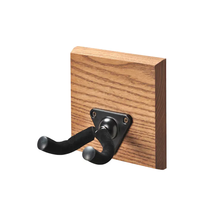 RENO ギターハンガー AYS31G オークス AUX【ギター ベース 収納 ギター掛けフック 壁面収納 ディスプレイ 省スペース 石膏ボード インテリア収納】