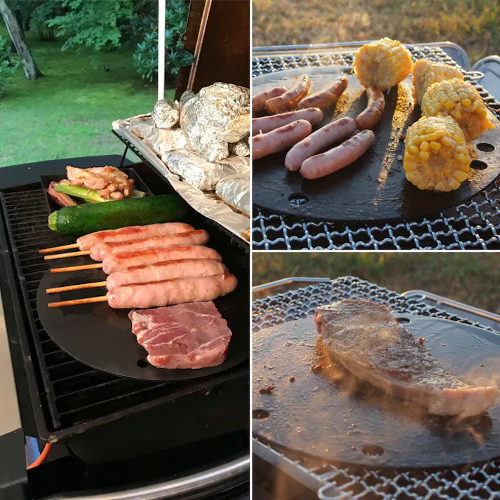 COCOpan ココパン グリドル リバーライト 極SONS C109-001【アウトドア 調理器具 焚き火台 鉄板 プレート】