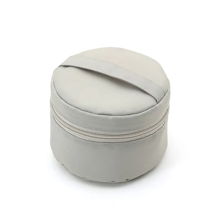 ジェルクール フィット ラウンド ケース ドリップパッド付き 三好製作所 GEL-COOL FIT round case【ジェルクール ケース 保冷 ランチグッズ】 グレー