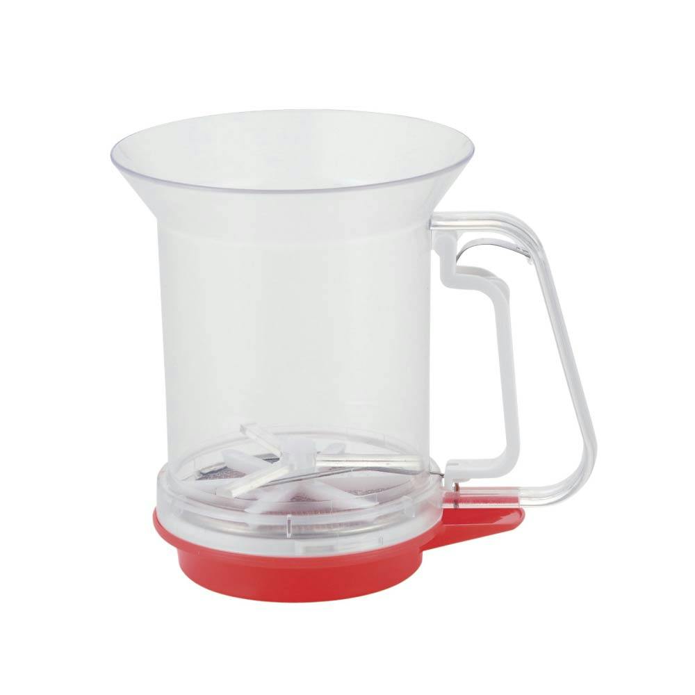 KHS 洗える粉ふるい(受け皿付) DL6261 貝印 カイハウス【粉ふるい器 お