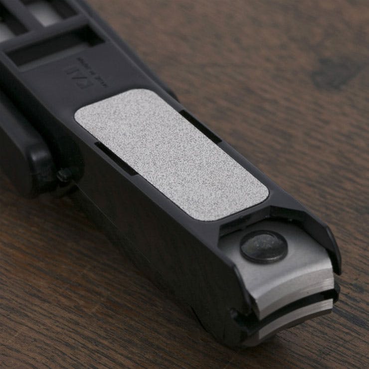 関孫六 ルーペ付きツメキリ ストッパーケース付き 飛び散り防止 HC