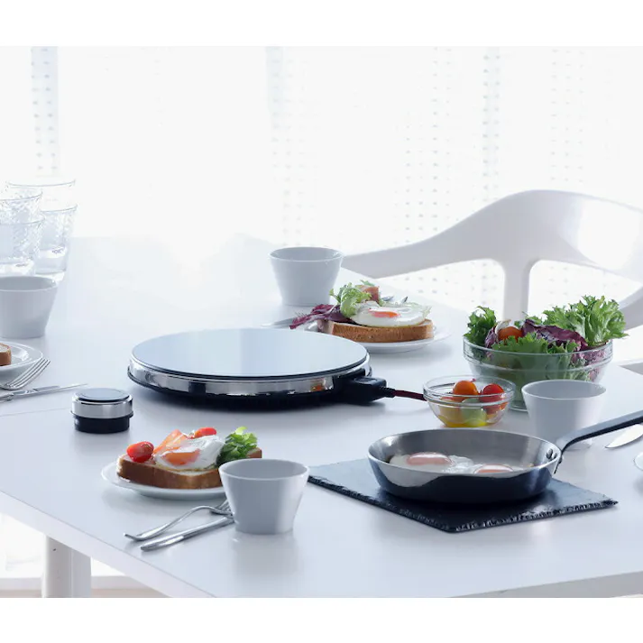 マインツ ホットトリベット ブラック×ステンレス MA-004 MAINTS HOT TRIVET【IHクッキングヒーター 卓上 1口 IH調理器 キッチン家電 日本製】