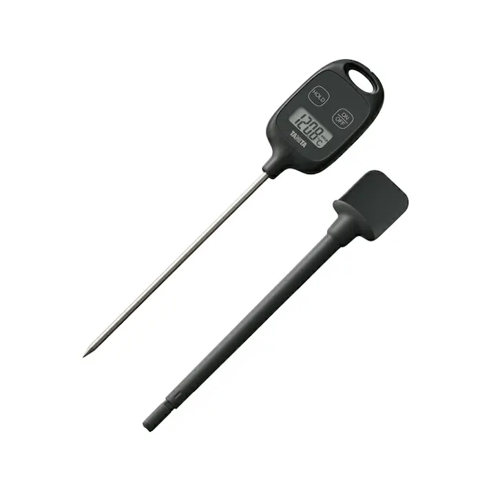 タニタ デジタル温度計 アイボリー KJ-P11-IV / ダークTT-P01-DG TANITA【キッチンタイマー マグネット デジタル タイマー キッチン クッキング 調理】 ダークグレー