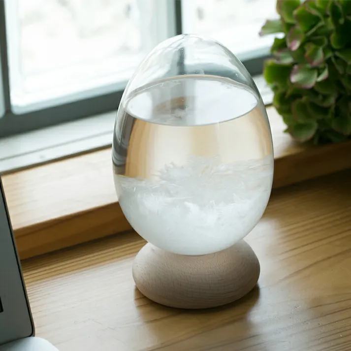 TEMPO PULSE テンポパルス 100percent【クリア ストームグラス インテリア雑貨 置物 オブジェ】