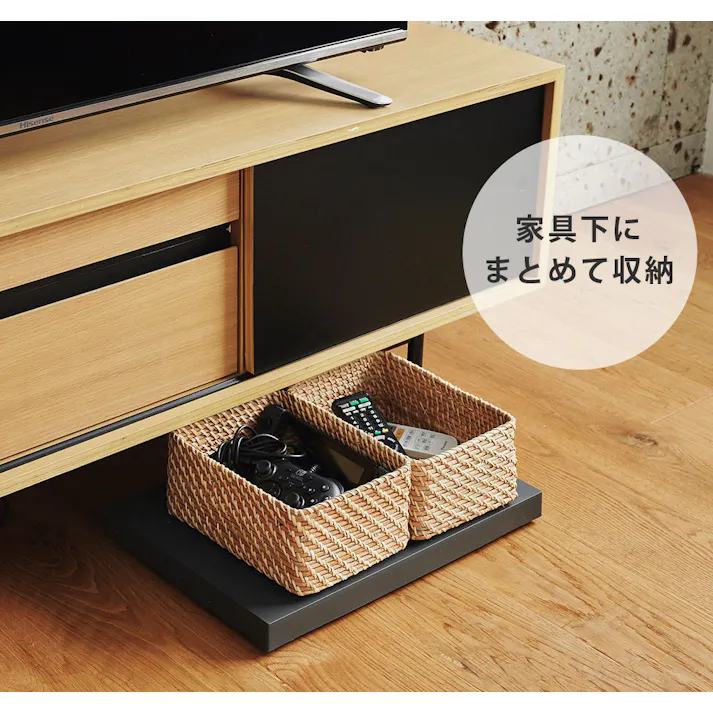 ティディ プラットフォーム 台車 キャスター付き tidy Platform アッシュコンセプト テラモト【平台車 台 コンパクト 家庭用 室内 リビング クローゼット 押入れ インテリア 収納】 ブラウン