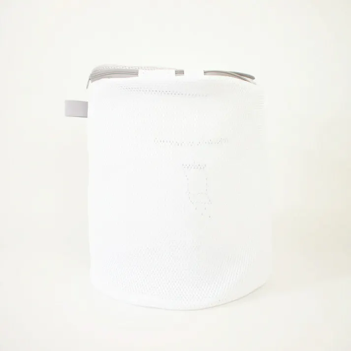 とみおかクリーニング ランドリーネット 筒型 大【ランドリー 洗濯ネット バスタオル ブランケット 大型 かわいい 洗濯用品】