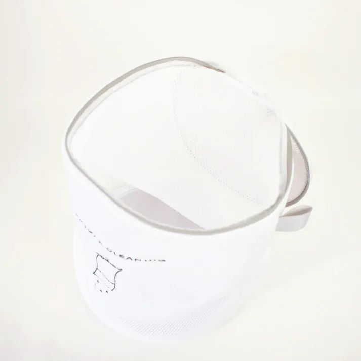 とみおかクリーニング ランドリーネット 筒型 大【ランドリー 洗濯ネット バスタオル ブランケット 大型 かわいい 洗濯用品】