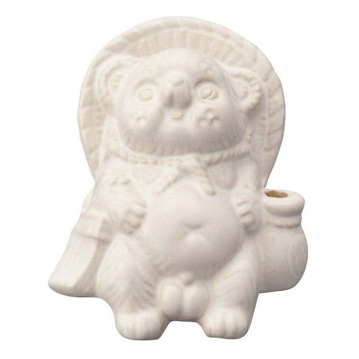 信楽焼 Tanutanu 腰掛けミニたぬき ヤマ庄陶器ホワイト(オス) インテリア雑貨・生活雑貨 信楽焼 Tanutanu 腰掛けミニたぬき ヤマ庄陶器ホワイト(オス) インテリア雑貨・生活雑貨