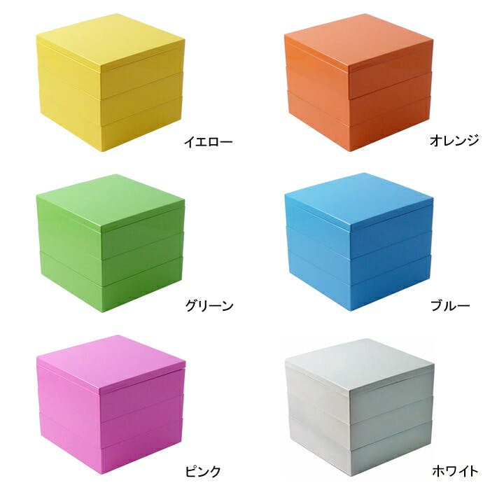 party box 180 パーティボックス180 3段 中子9個付き 福井クラフト【お