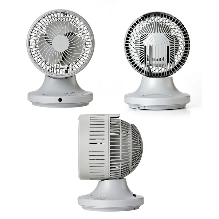 お掃除簡単サーキュレーター 上下左右自動首振り リモコン付き アロマ対応 アピックス AFC-370R APIX INTL【サーキュレーター扇風機 3D首振り 風量調節 温度センサー 卓上 3枚羽根 部屋干し コンセント 季節家電】