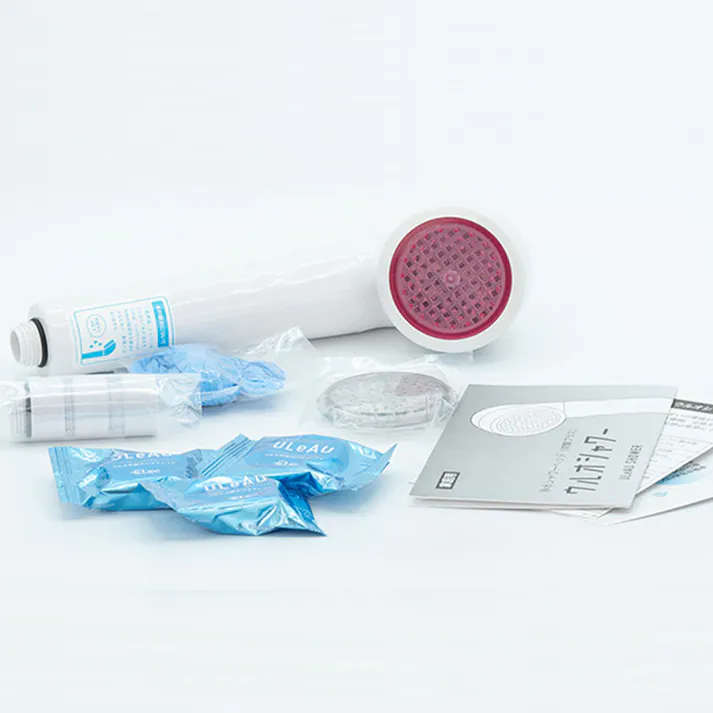 ウルオシャワー 浄水シャワーヘッド US-180 炭酸プラス Etec ULeAU イーテック【シャワーヘッド 塩素除去 節水 ミネラル配合】