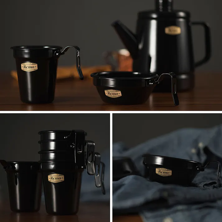 23cm プレート 富士ホーロー Remo レモ RM-23PL【皿 ラウンドプレート 食器 琺瑯 ほうろう アウトドア キャンプ バーベキュー】