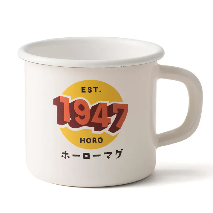 ホーロー マグカップ 270ml 富士ホーロー Remo レモ【琺瑯 マグ 直火 ほうろう 耐熱 コップ アウトドア キャンプ 食器】 1947