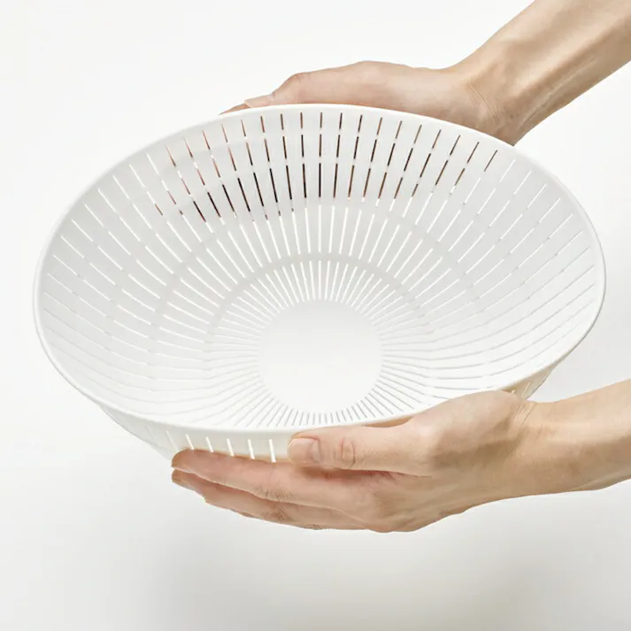 ライクイット 米とぎにも使えるザルとボウル like-it【ザル ボウル セット コランダー そうめん 水切り サラダ キッチン 調理ツール 日本製】 グリーン