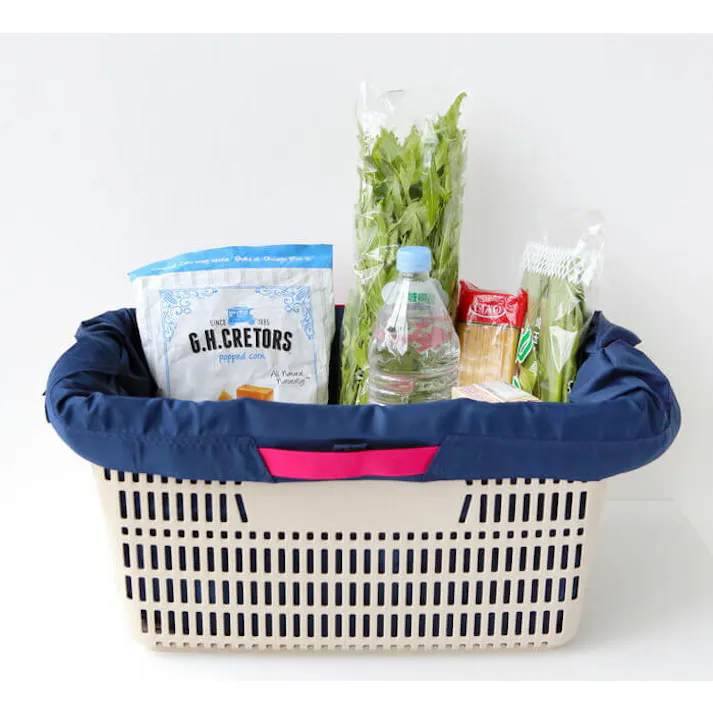 シュパット コンパクトバッグ L S419 Shupatto MARNA(マーナ)【エコバッグ トート たたみやすい レジカゴバッグ 大容量】 ホワイト