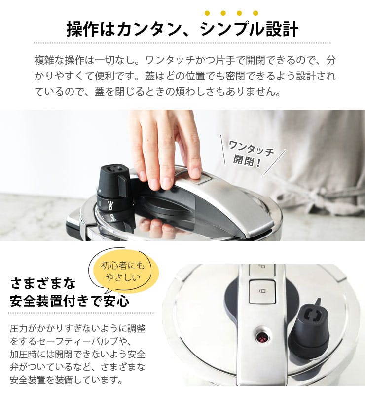 マイヤー ハイプレッシャークッカー 4.0L IH対応 MEYER YR-PC4.0 マイヤー ハイプレッシャークッカー 4.0L IH対応 MEYER YR-PC4.0