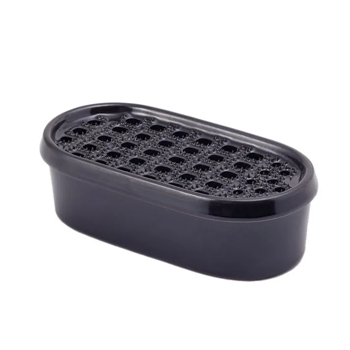 日常茶飯器 黒 大根おろし 萬古焼 0100-0017【おろし金 大根 薬味 陶器 おろし器 電子レンジ対応 万古焼 日本製】大根おろし