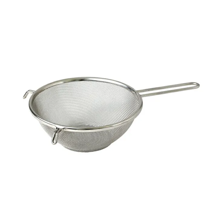 プレッセンス 基本のざる 手付き 22cm 16メッシュ 18-8ステンレス PRESSENCE 13107419【調理ツール 下ごしらえ ザル ハンドル付き 日本製】