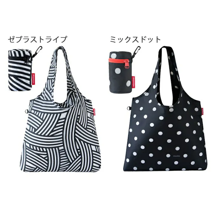 reisenthel ライゼンタール ミニマキシショッパー Lサイズ mini maxi shopper Lsize【エコバッグ 折りたたみ トートバッグ ショルダーバッグ 買い物バッグ ショッピングバッグ レディース 大容量】 ドット