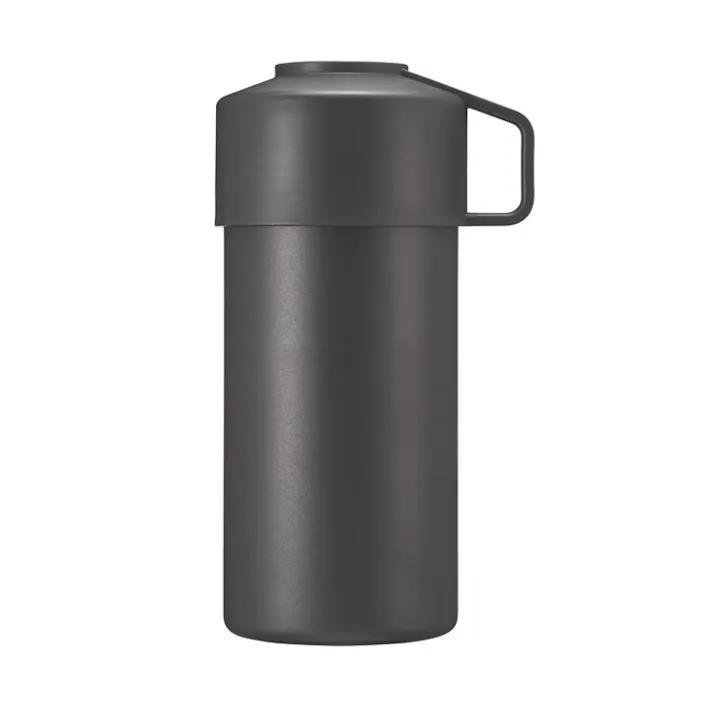 STOS ストス ペットボトルクーラー 逸品社 シュガーランド【ペットボトルホルダー 保冷 ステンレス ペットボトルケース ペットボトルクーラーケース ランチグッズ】 チャコールグレー