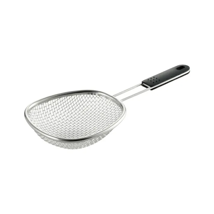 天ぷら名人 すくい油きり TM-01【油切り ステンレスザル 手付きザル ざる ステンレス 取っ手付き 揚げ物 調理ツール 揚げザル】