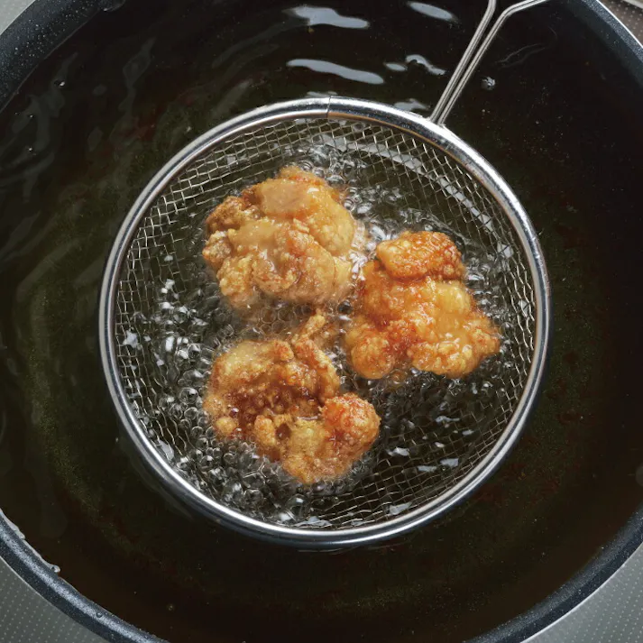 天ぷら名人 すくい油きり 浅型 TM-08【ステンレスザル 手付きザル ざる ステンレス 取っ手付き 揚げ物 調理ツール 揚げザル 日本製】