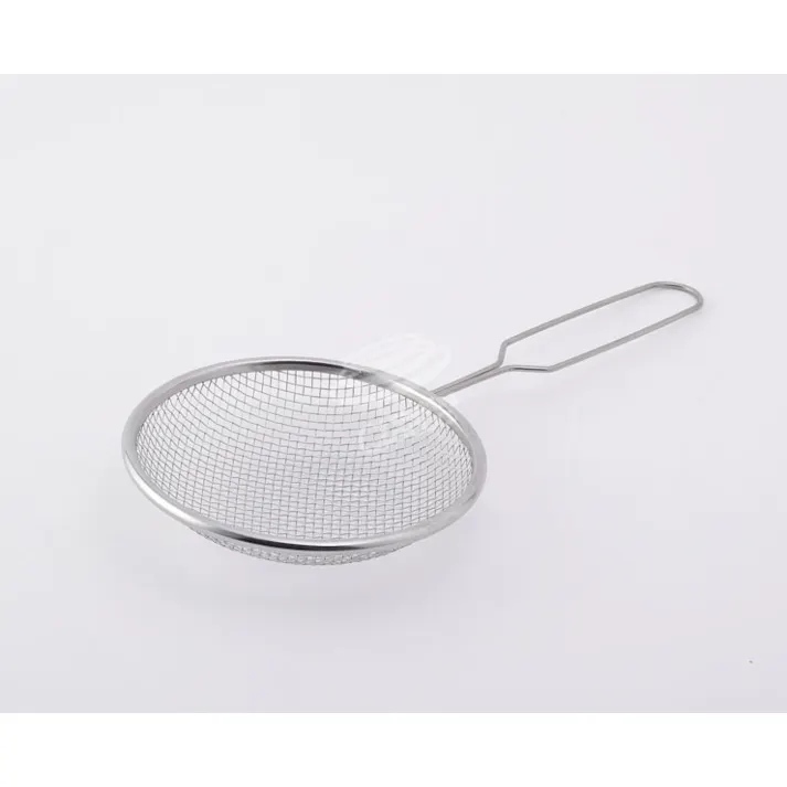 天ぷら名人 すくい油きり 浅型 TM-08【ステンレスザル 手付きザル ざる ステンレス 取っ手付き 揚げ物 調理ツール 揚げザル 日本製】