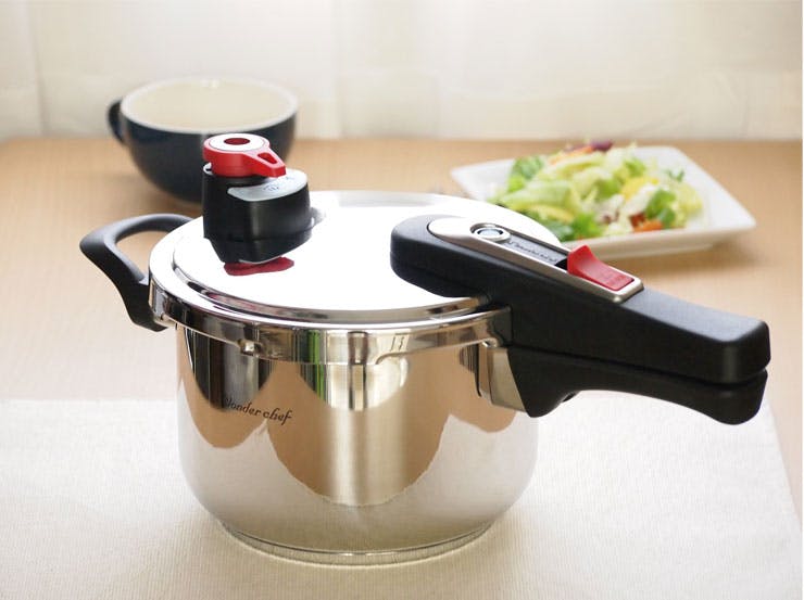 Wonder chef eliyum 圧力鍋 4〜6人向け D&S圧力鍋4.5L dショッピング