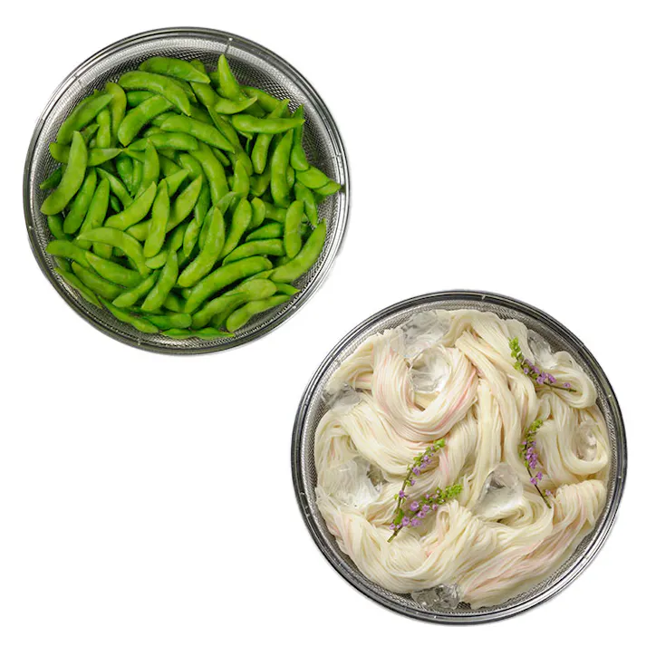 ヨシカワ 食道楽 盆ザル&トレーセット 25cm SH6452【ザル トレー セット 浅ざる ざるそば 皿 ステンレス 調理ツール 燕三条 日本製】