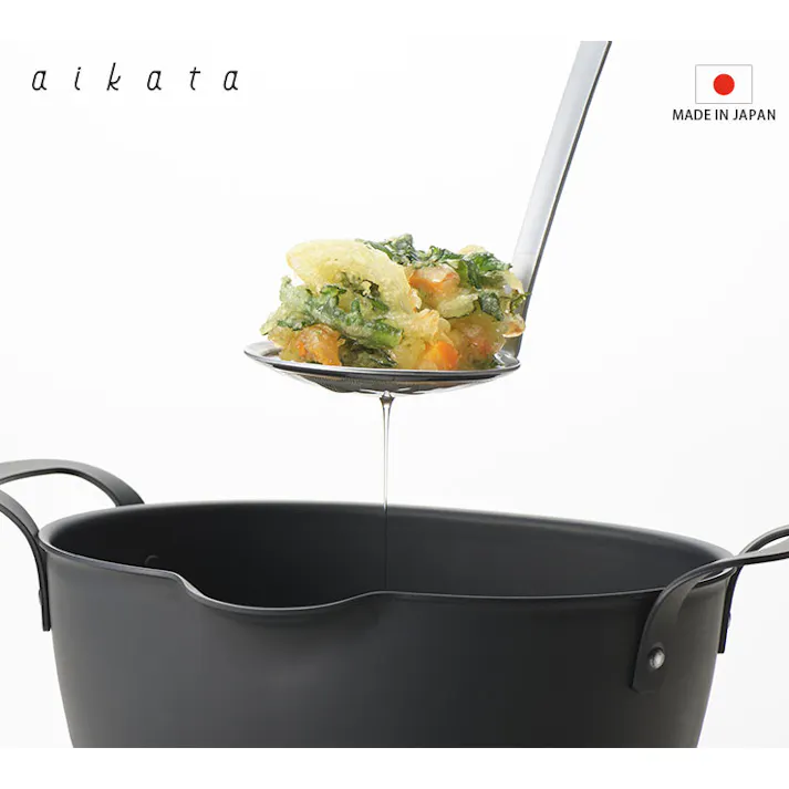 アイカタ ステンレスかす揚げ ヨシカワ PD3024 aikata【かす揚げ 揚げ網 極細目 揚げ物 調理ツール カス揚げ ステンレス 日本製 燕三条】