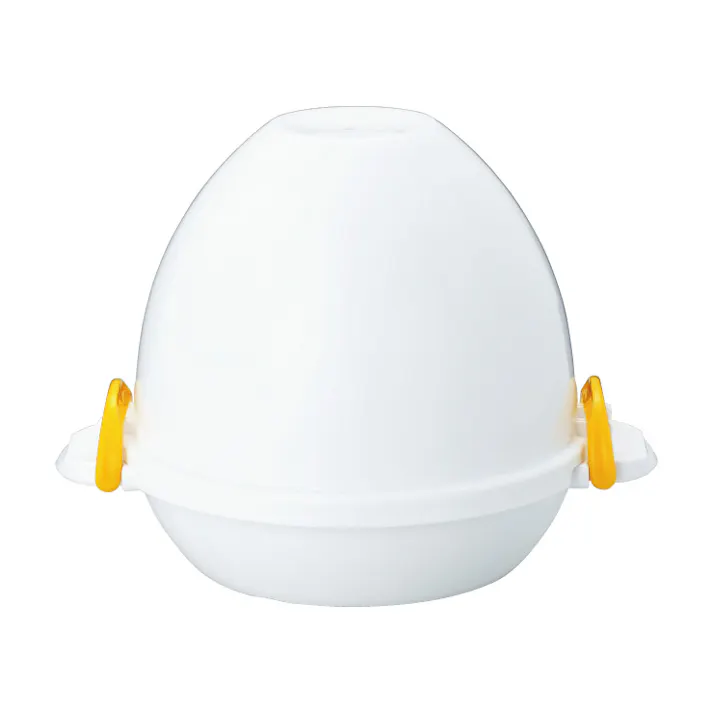 レンジでらくチン!ゆでたまご4個用 RE-279 曙産業【ゆで卵メーカー レンジ 4個 電子レンジ調理器 ゆでたまご器 便利ツール 日本製】